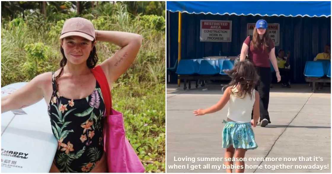 Andi Eigenmann, ipinakita ang reaksyon ni Lilo sa pag-uwi ng Ate Ellie niya Andi Eigenmann, ipinakita ang reaksyon ni Lilo sa pag-uwi ng Ate Ellie niya