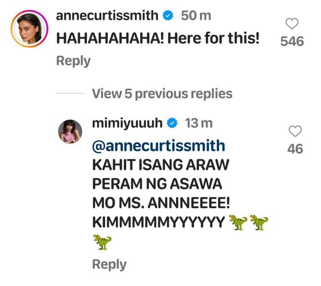 Anne Curtis, napa-comment sa video nina Mimiyuuuh, Erwan Heussaff: “Here for this!” Anne Curtis, napa-comment sa video nina Mimiyuuuh, Erwan Heussaff: “Here for this!”