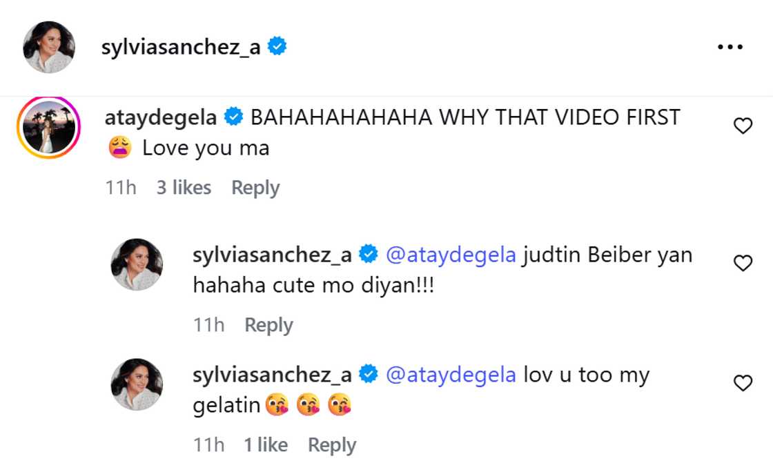 Sylvia Sanchez, may nakakaantig na birthday message para kay Gela Atayde; ibinida dance skills nito