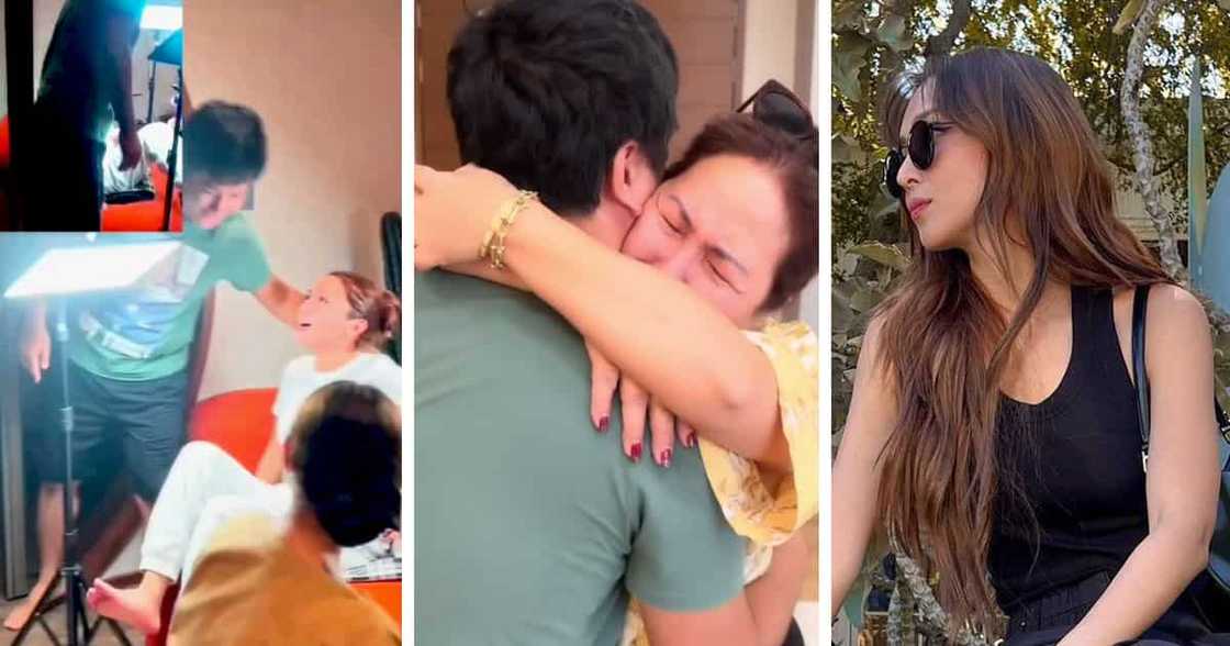 Emosyonal na family reunion ng mga Bernardos, umantig sa puso ng netizens: "Complete sila ulit" Emosyonal na family reunion ng mga Bernardos, umantig sa puso ng netizens: "Complete sila ulit"