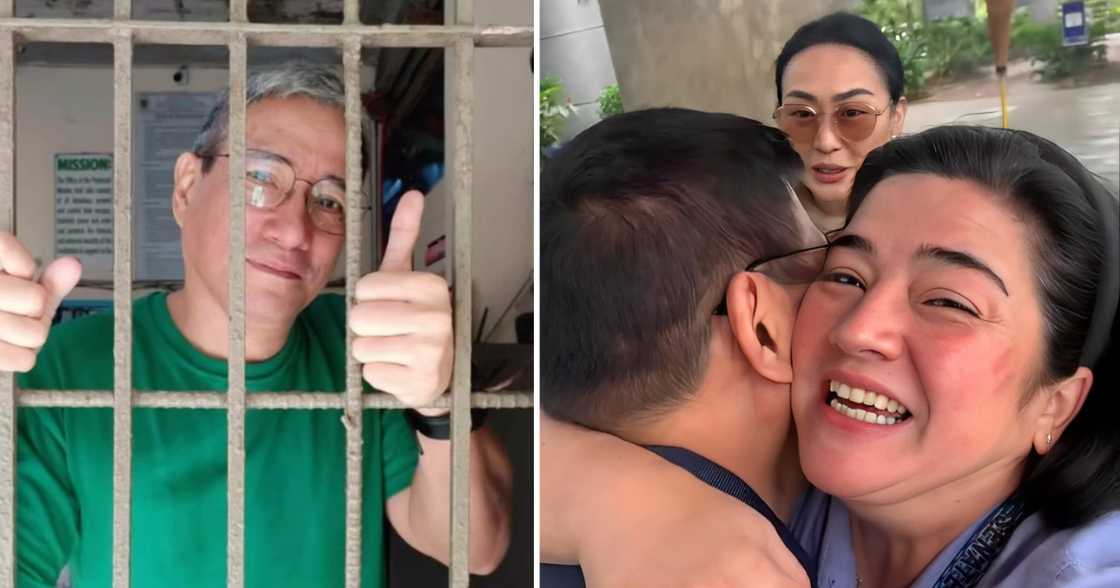 Nadia Montenegro sinundo sa airport si Ricardo Cepeda matapos makalaya ang aktor