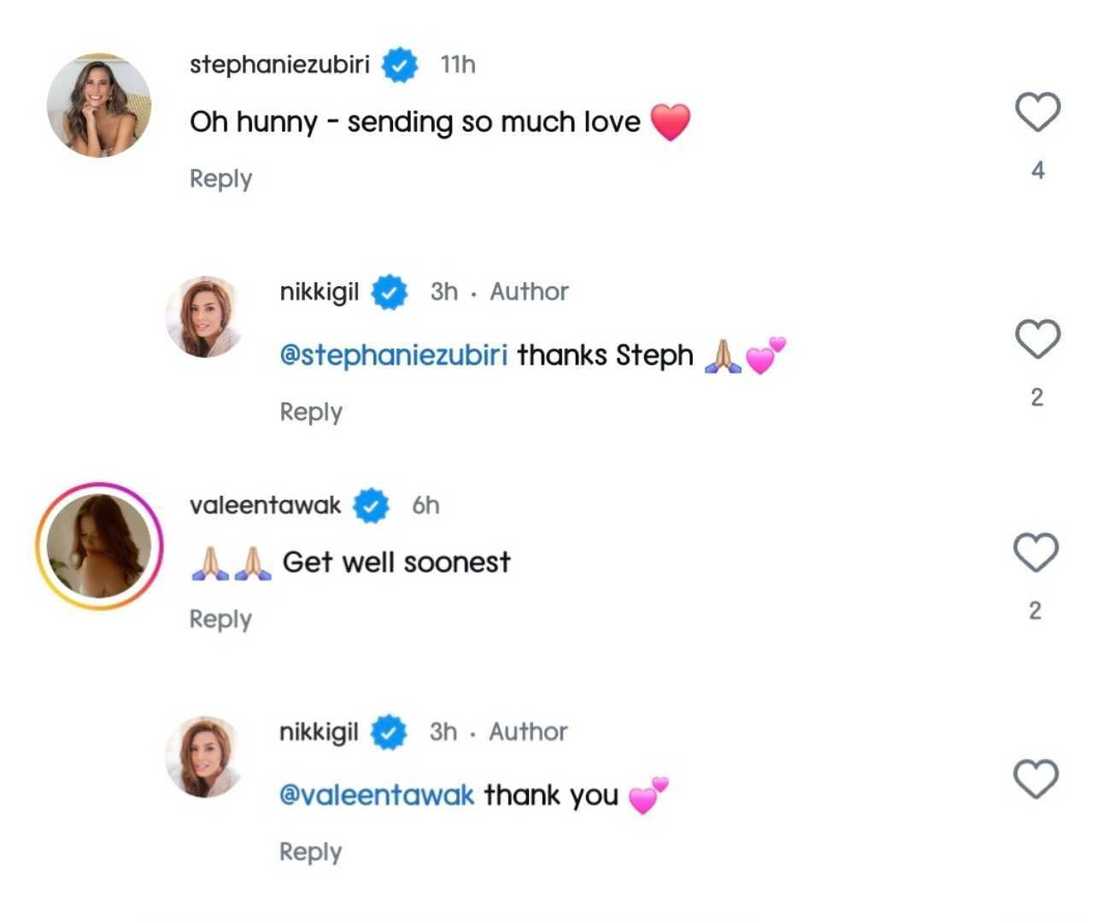 Celebrities show support for Nikki Gil after her post about Maddie's diagnosis Celebrities show support for Nikki Gil after her post about Maddie's diagnosis