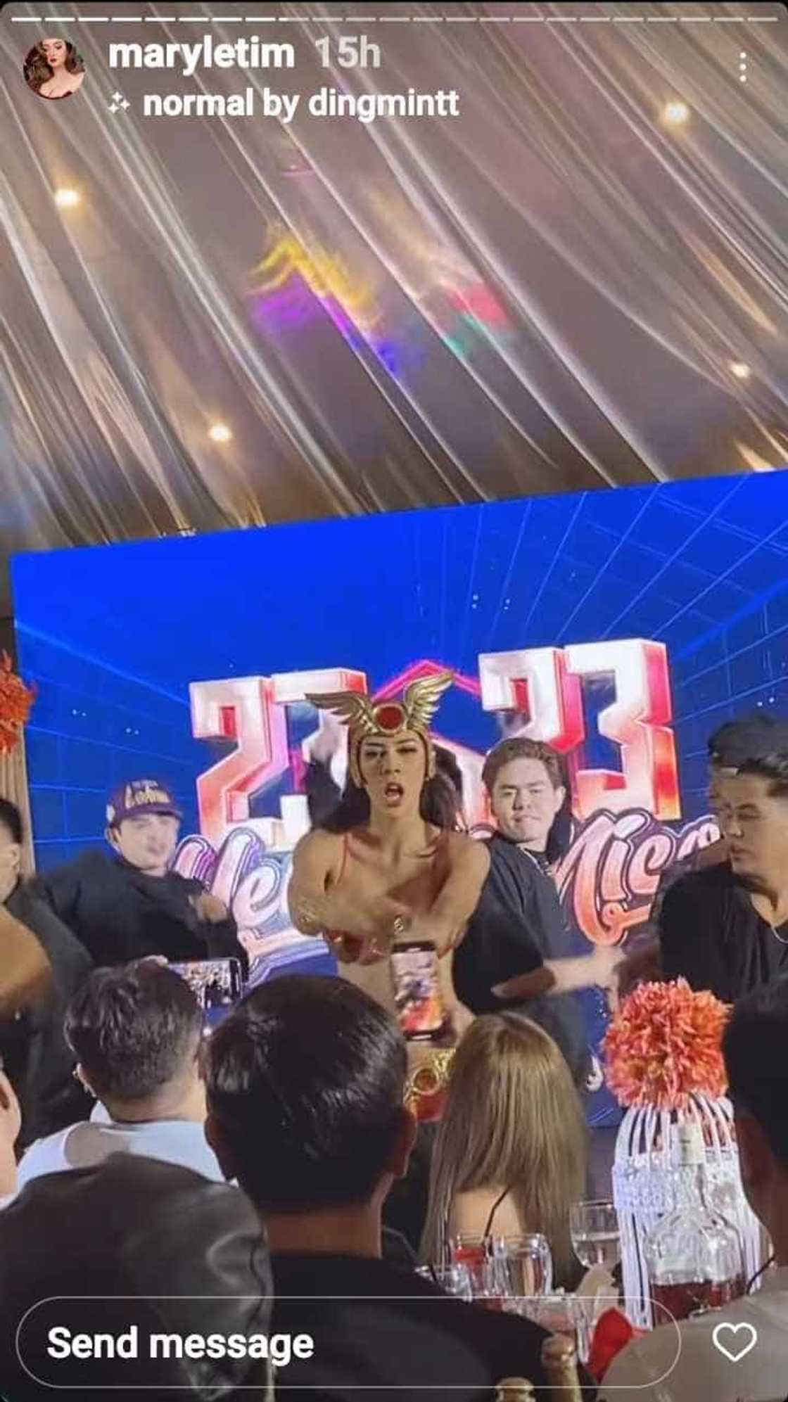 Herlene “Hipon Girl” Budol, nagsuot ng Darna costume sa kanyang birthday party Herlene “Hipon Girl” Budol, nagsuot ng Darna costume sa kanyang birthday party