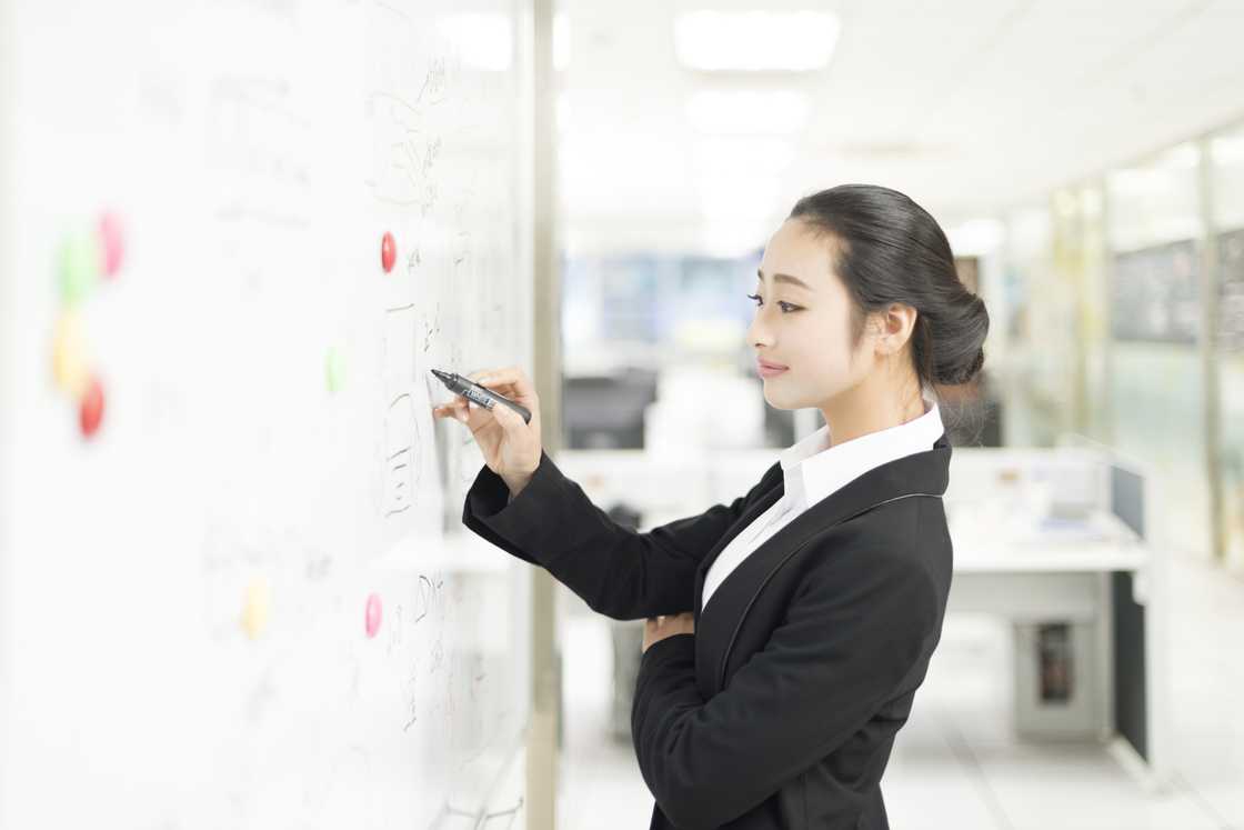 Young businesswoman Young businesswoman