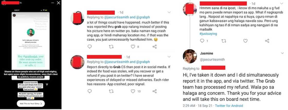 Jasmine Curtis defends self over “shaming” of Grab rider: “I've taken it down” Jasmine Curtis defends self over “shaming” of Grab rider: “I've taken it down”