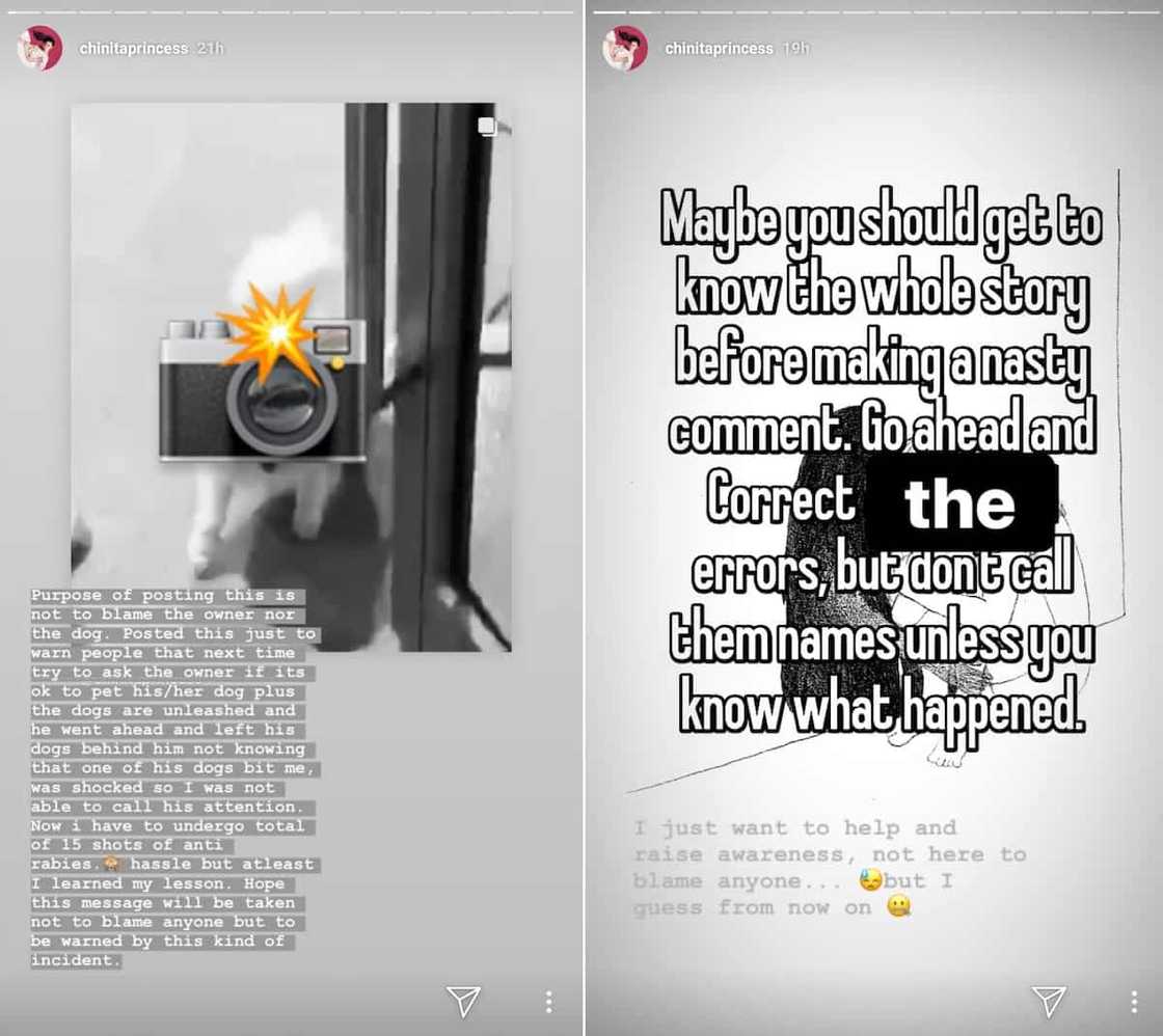 Kim Chiu defends herself after getting bashed for posting about dog that bit her Kim Chiu defends herself after getting bashed for posting about dog that bit her