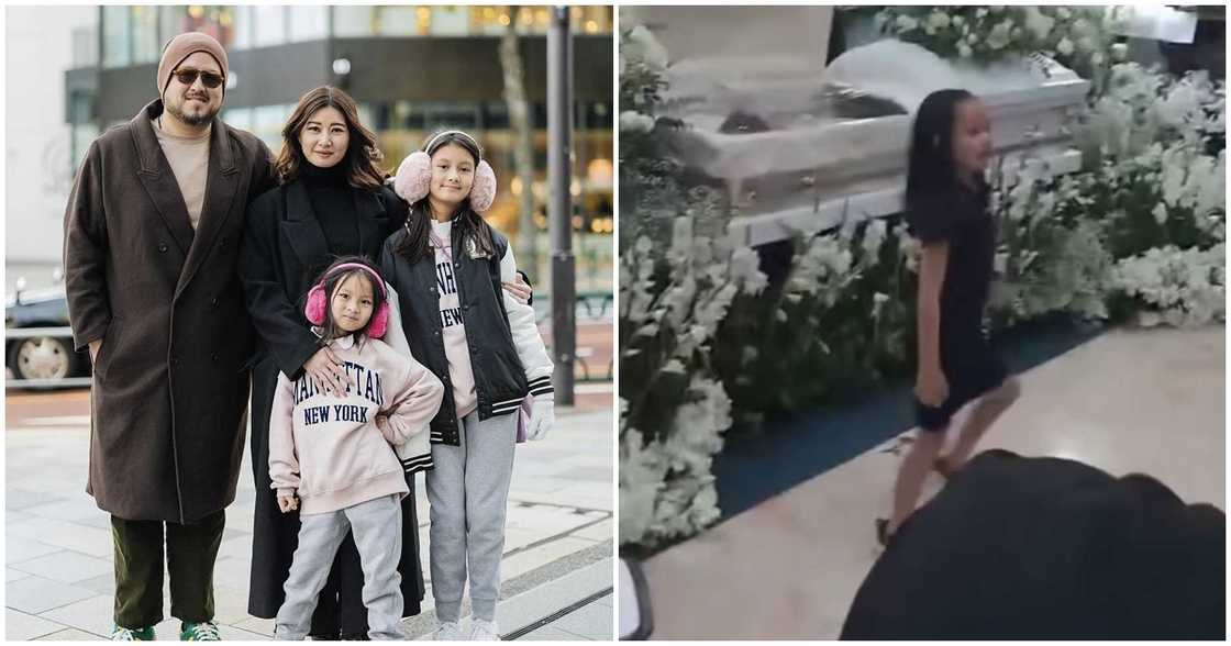 Anak nina Elvis Gutierrez at Alexa Uichico, nag-perform sa burol ng yumaong ina Anak nina Elvis Gutierrez at Alexa Uichico, nag-perform sa burol ng yumaong ina