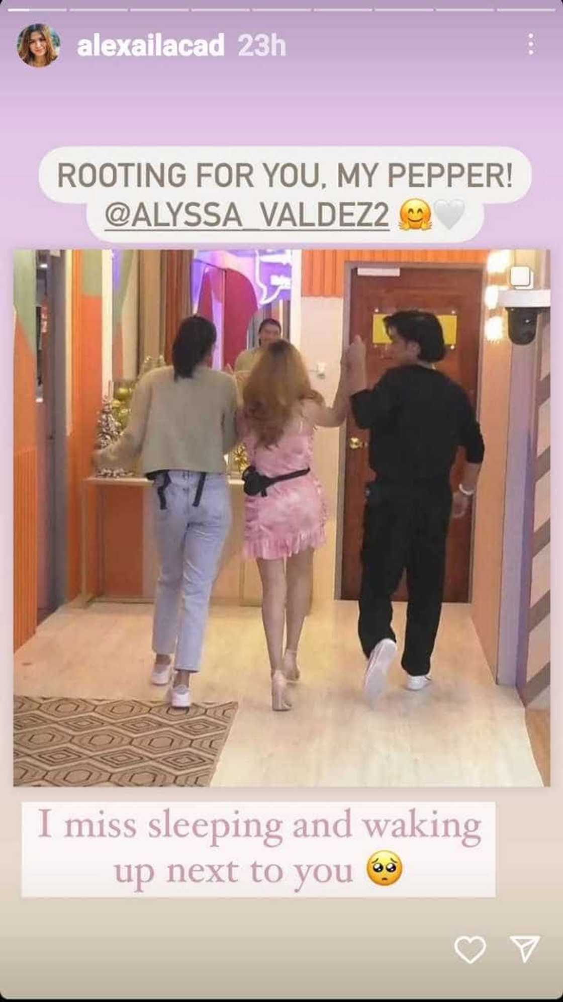 Alexa Ilacad, inilahad na si Alyssa Valdez ang bet niyang manalo sa PBB Season 10 Alexa Ilacad, inilahad na si Alyssa Valdez ang bet niyang manalo sa PBB Season 10
