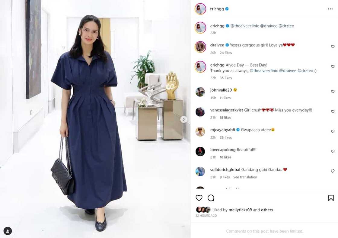 Bagong photos ni Erich Gonzales, umani ng papuri sa social media Bagong photos ni Erich Gonzales, umani ng papuri sa social media