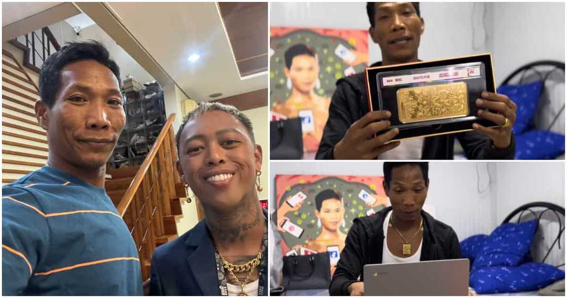 Diwata, nakatanggap ng mga regalo mula sa mag-asawang Whamos Cruz at Antonette Gail Diwata, nakatanggap ng mga regalo mula sa mag-asawang Whamos Cruz at Antonette Gail