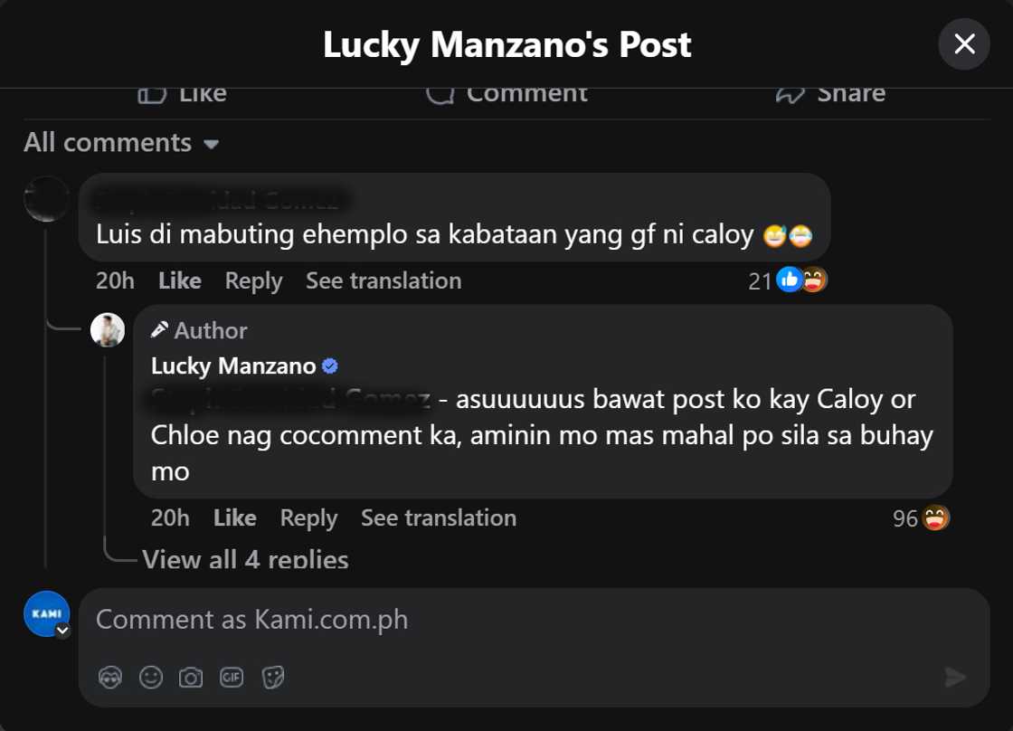 Luis Manzano, inokray mga bashers ng interview niya kay Chloe San Jose Luis Manzano, inokray mga bashers ng interview niya kay Chloe San Jose