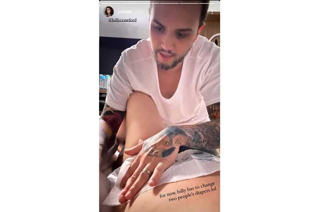 Coleen Garcia shows how hands-on Billy Crawford is after she gave birth Coleen Garcia shows how hands-on Billy Crawford is after she gave birth