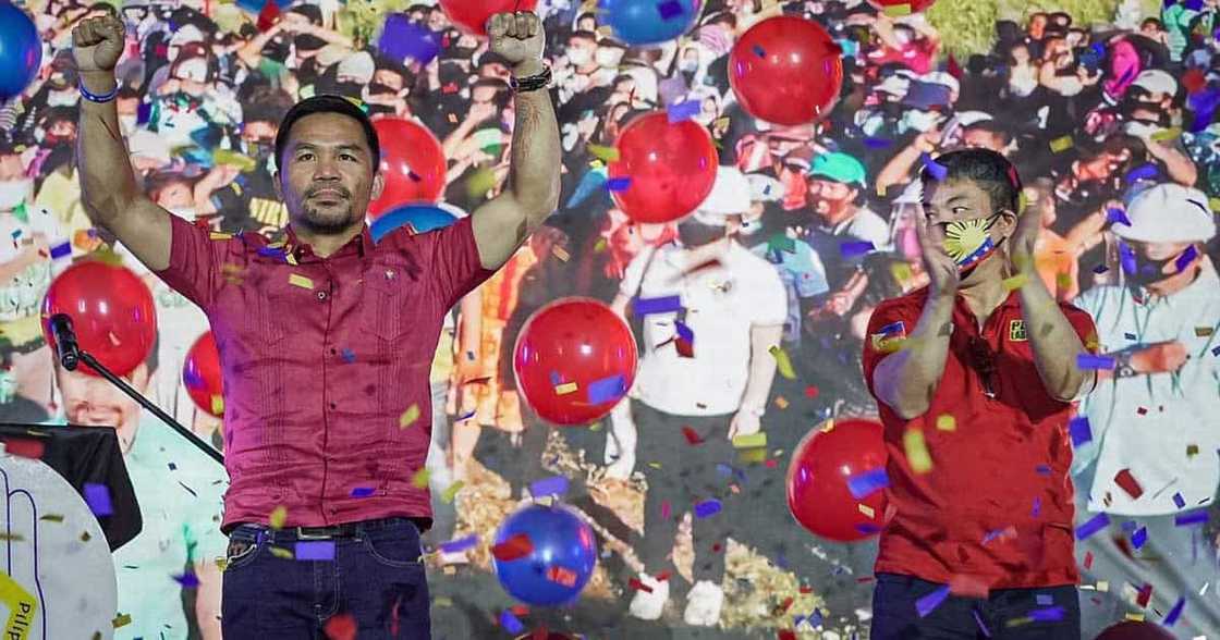 Manny Pacquiao, inihayag na ang 5 areas of concern na pagtutuunan niya ng pansin kung siya’y papalaring manalo Manny Pacquiao, inihayag na ang 5 areas of concern na pagtutuunan niya ng pansin kung siya’y papalaring manalo