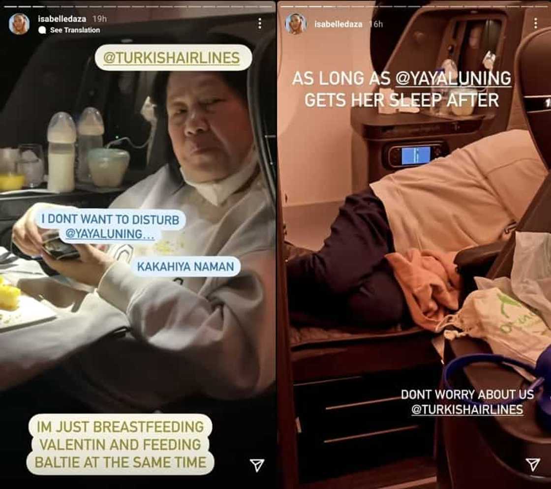 Post ni Isabelle Daza tungkol sa pag-travel kasama si Yaya Luning, viral na Post ni Isabelle Daza tungkol sa pag-travel kasama si Yaya Luning, viral na