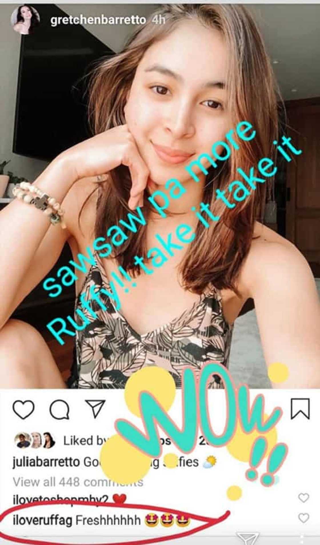 Gretchen Barretto bashes Ruffa Gutierrez after she praised Julia Barretto on IG Gretchen Barretto bashes Ruffa Gutierrez after she praised Julia Barretto on IG