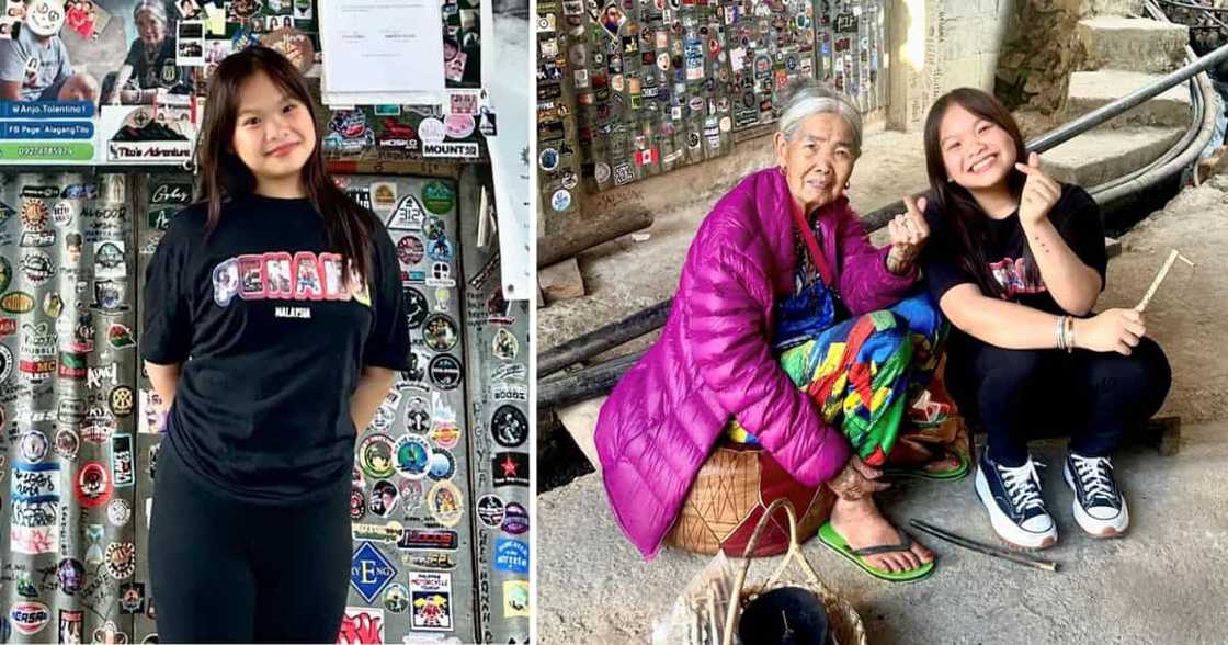 Ryzza Mae Dizon, nagpa-tattoo kay Apo Whang-Od sa Buscalan Ryzza Mae Dizon, nagpa-tattoo kay Apo Whang-Od sa Buscalan