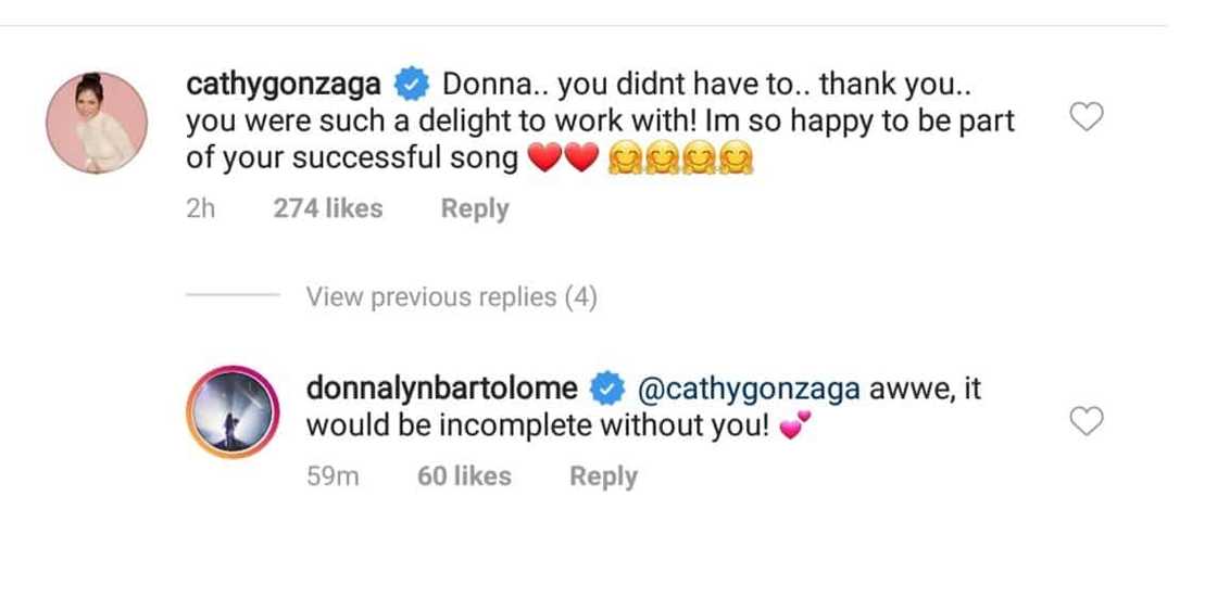 Alex Gonzaga responds to Donnalyn Bartolome’s post about her real attitude Alex Gonzaga responds to Donnalyn Bartolome’s post about her real attitude
