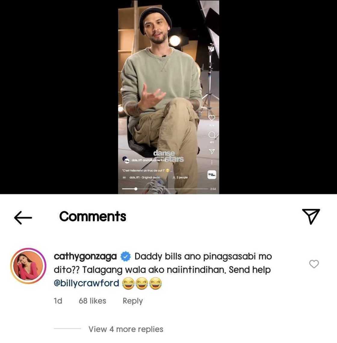 Alex Gonzaga, nag-react sa pagsasalita ng French ni Billy Crawford: "Send help" Alex Gonzaga, nag-react sa pagsasalita ng French ni Billy Crawford: "Send help"