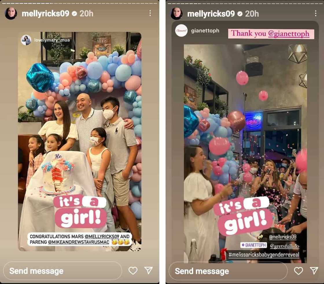 Melissa Ricks at mister na si Michael Macatangay, nagdaos ng masayang gender reveal party