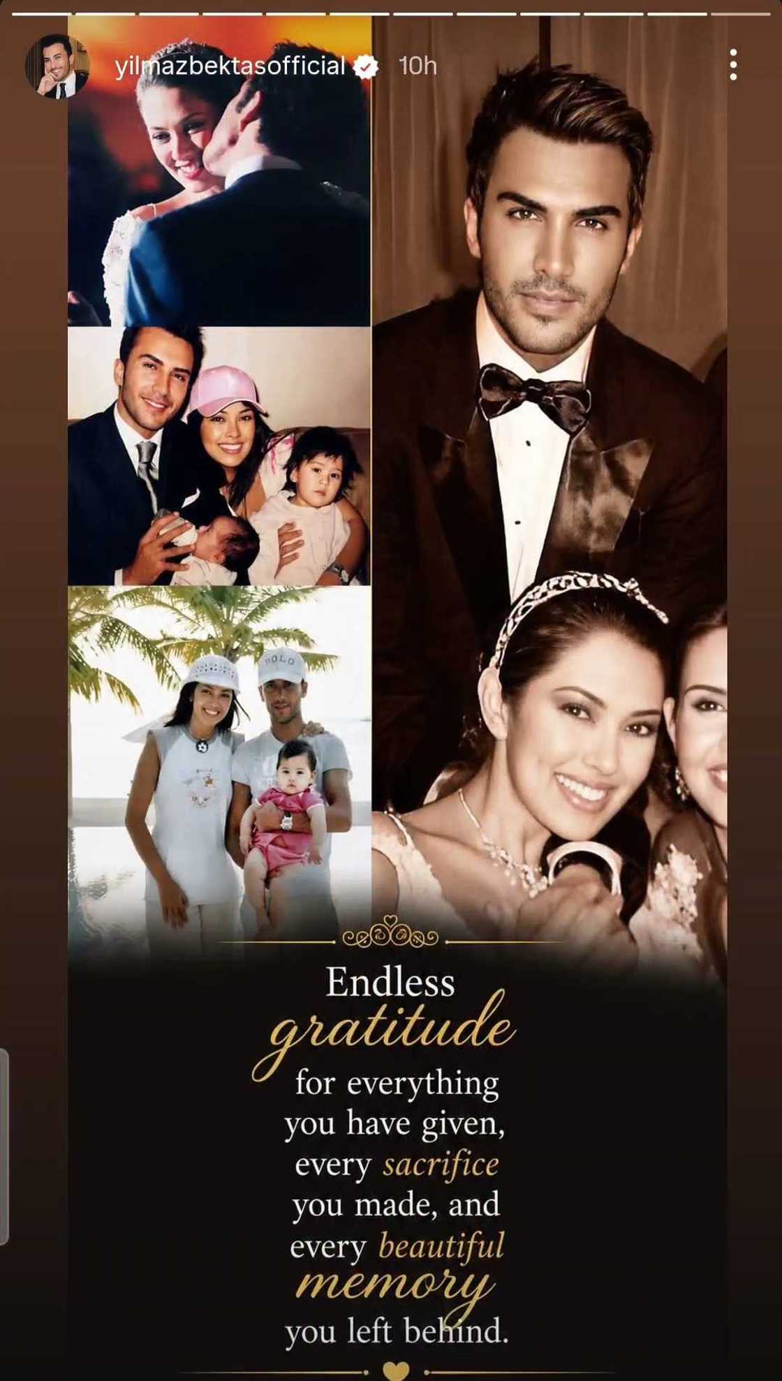 Yilmaz Bektas, labis ang pasasalamat kay Ruffa Gutierrez sa isang online post