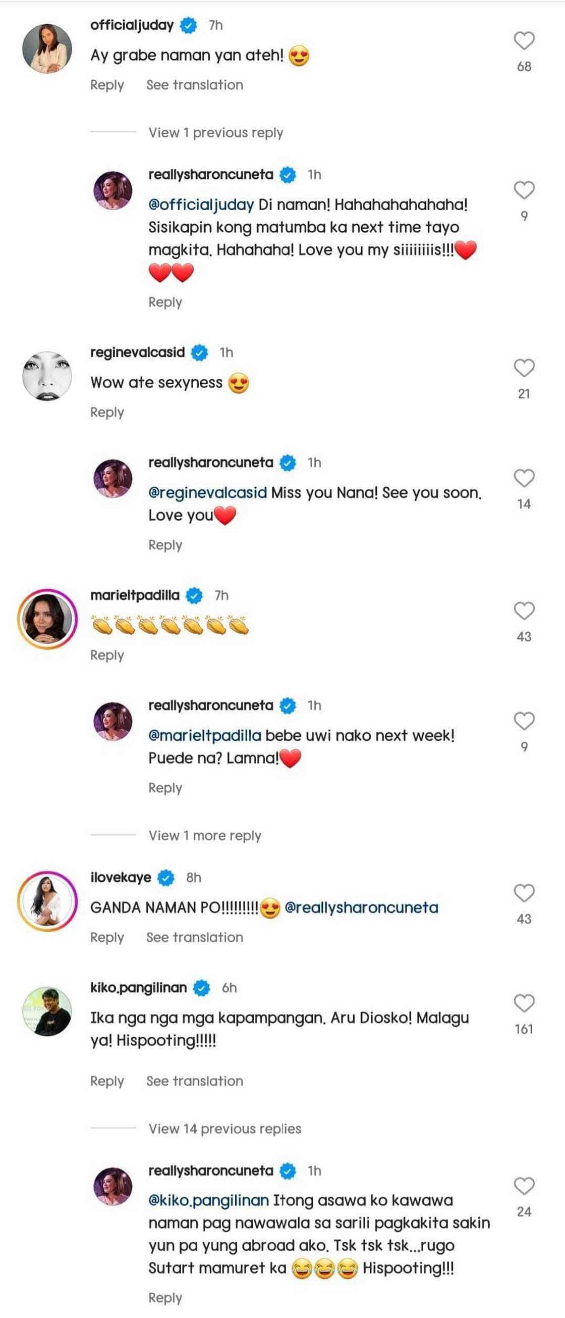 Celebrities, netizens gush over Sharon Cuneta's new OOTD photos on social media Celebrities, netizens gush over Sharon Cuneta's new OOTD photos on social media