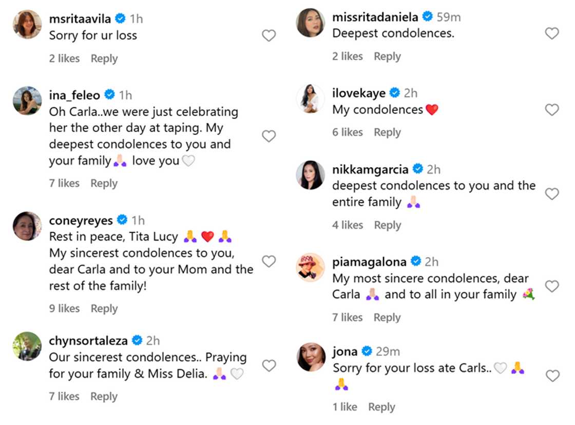 Ina ni Carla Abellana na si Rea Reyes, may emosyonal na post ukol sa pagpanaw ni Delia Razon