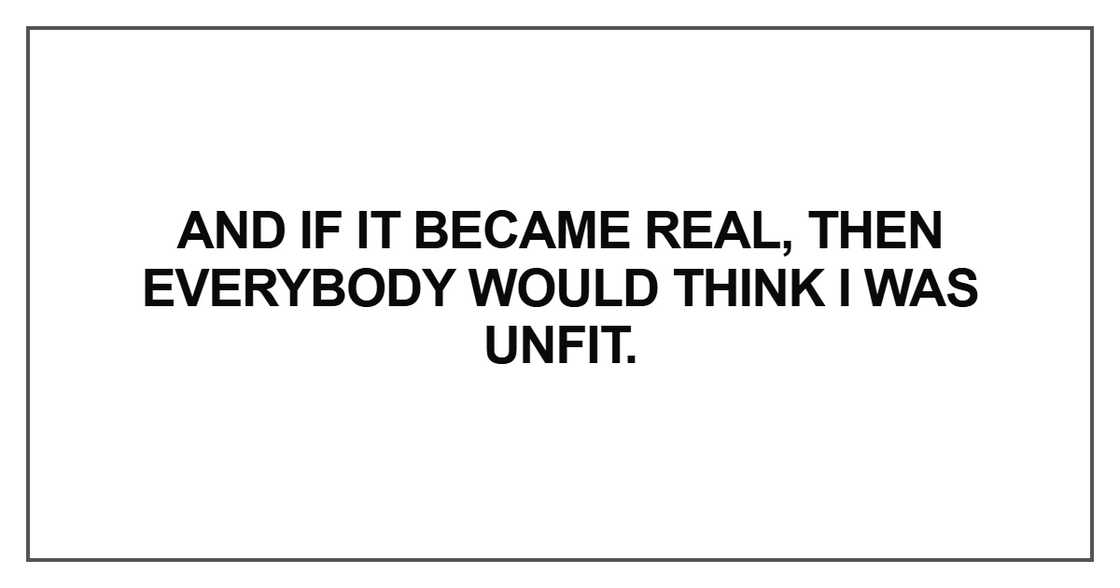 And if it became real And if it became real
