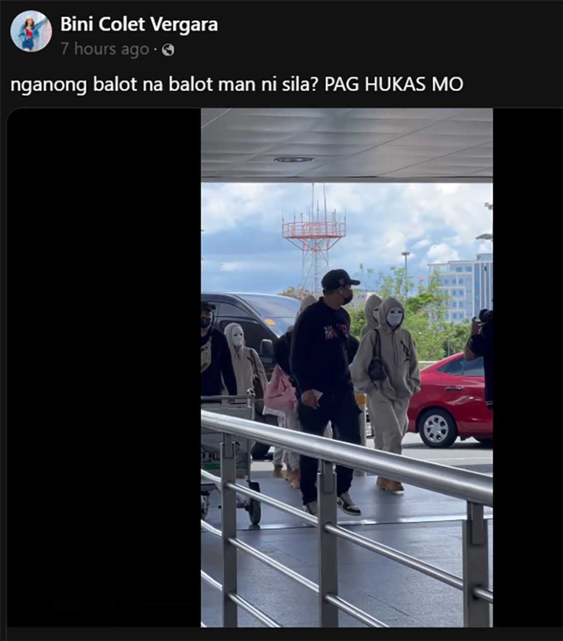 Bini Colet, inasar lalo bashers ng pagsuot nila ng face mask sa airport