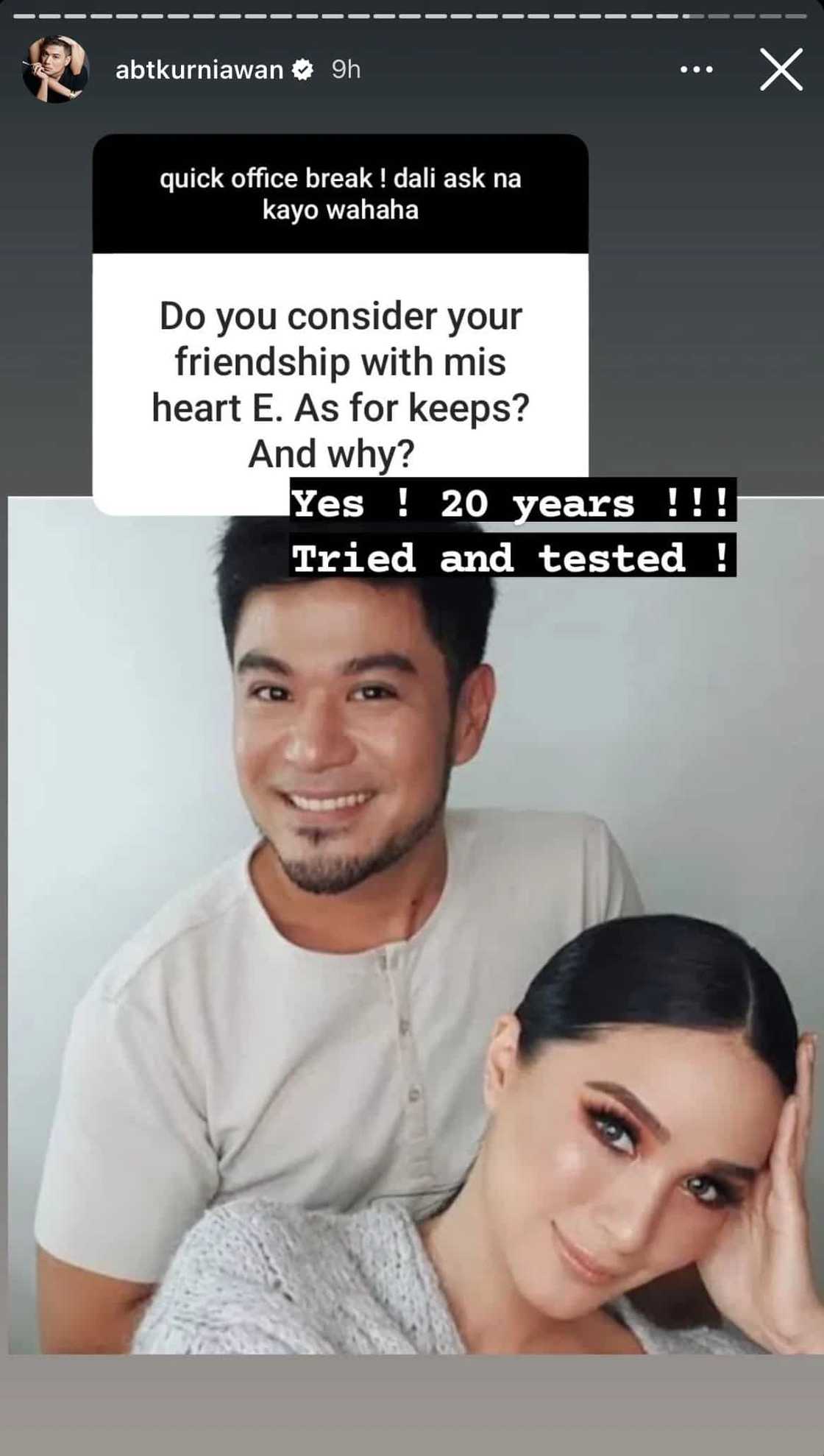 Dating makeup artist ni Heart Evangelista, nagsalita na: "She has a good heart" Dating makeup artist ni Heart Evangelista, nagsalita na: "She has a good heart"