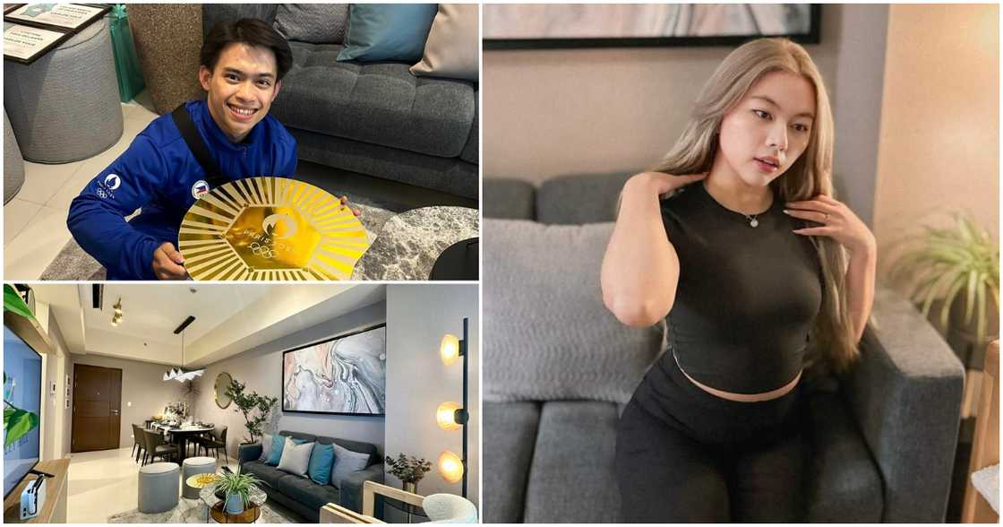 Chloe San Jose, nagpost ng pictures nya na kuha sa condo ni Carlos Yulo