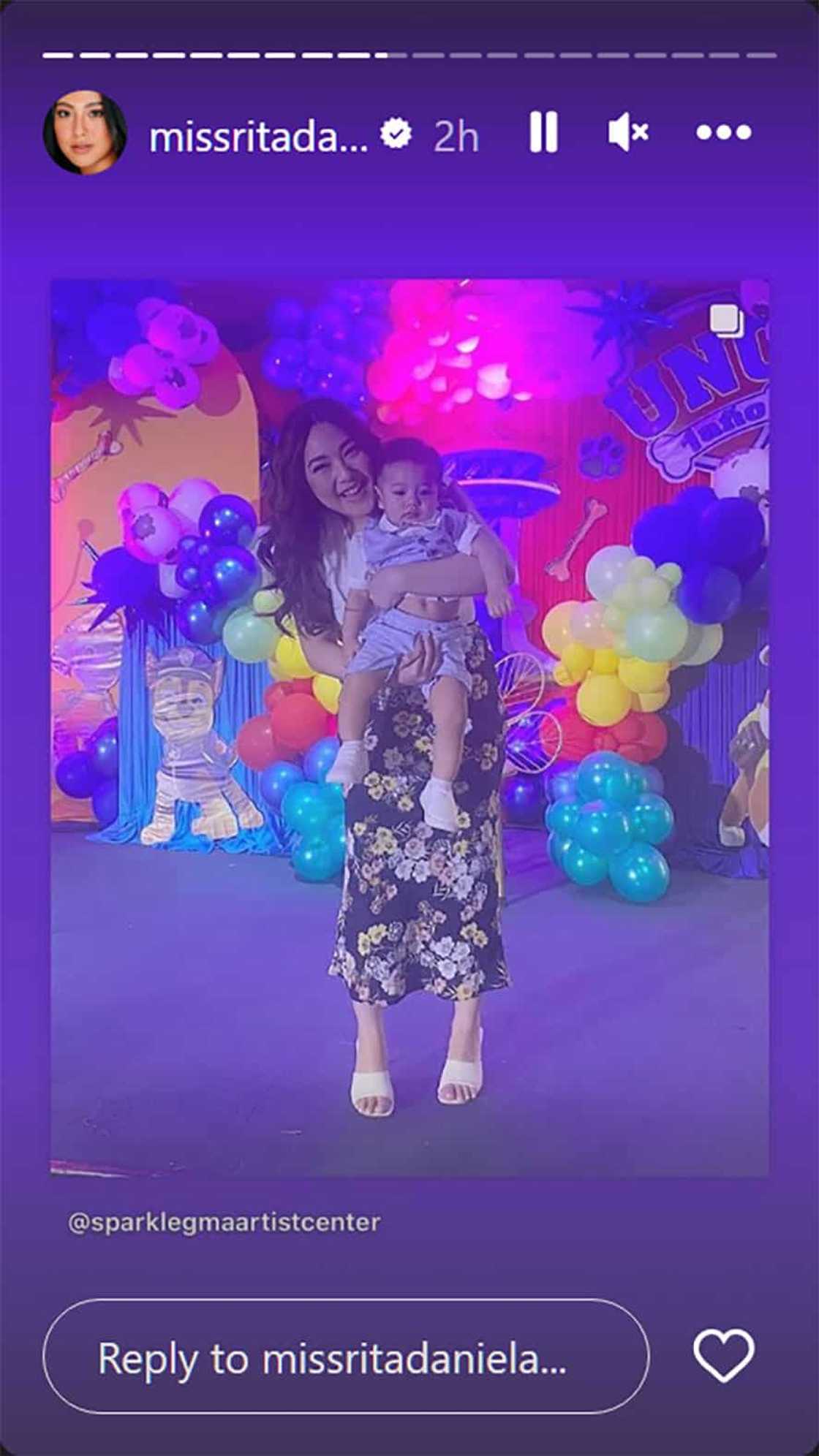 Rita Daniela, ibinahagi bonggang 1st birthday celebration ni Baby Uno