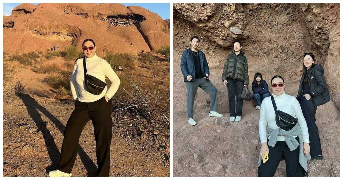 Marjorie Barretto gives a glimpse into her family's Arizona trip Marjorie Barretto gives a glimpse into her family's Arizona trip