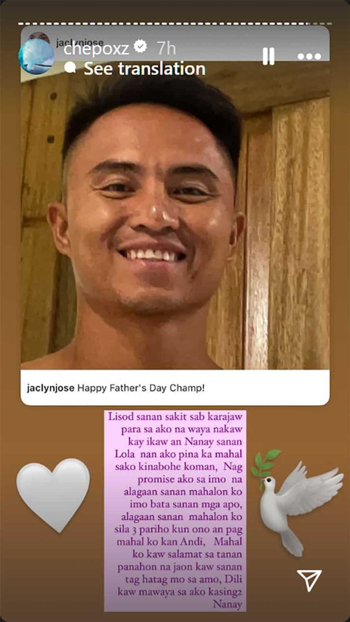 Philmar Alipayo, nagpost madamdaming mensahe para kay Jaclyn: “Di ka mawawala sa aking puso Nanay” Philmar Alipayo, nagpost madamdaming mensahe para kay Jaclyn: “Di ka mawawala sa aking puso Nanay”