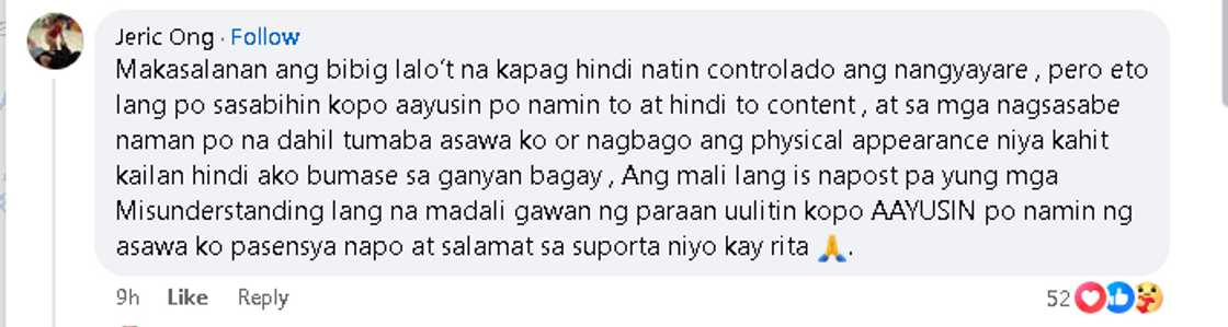 Karelasyon ni Rita Gaviola, pumalag sa espekulasyon sa dahilan ng kanilang isyu Karelasyon ni Rita Gaviola, pumalag sa espekulasyon sa dahilan ng kanilang isyu