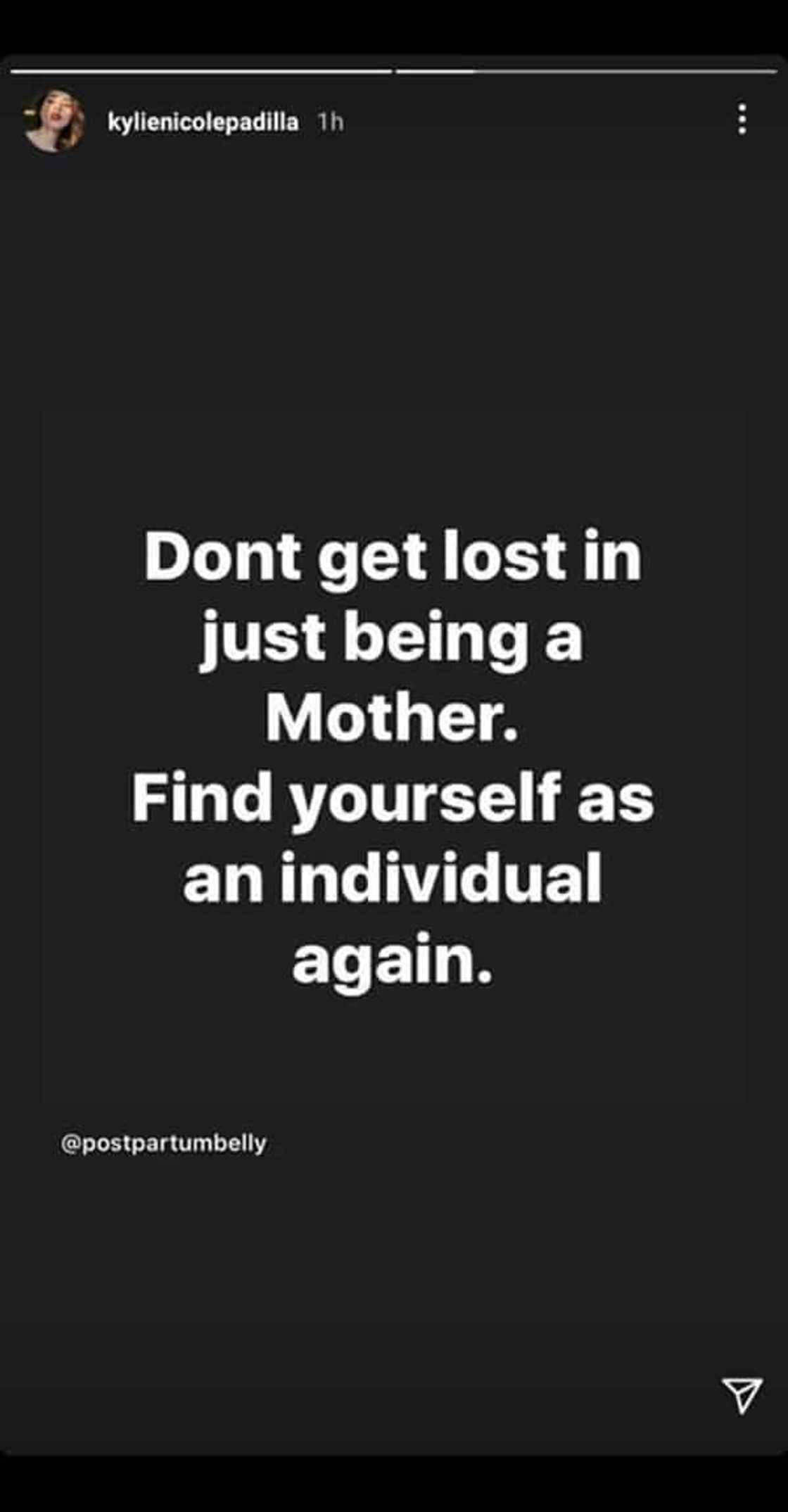 Kylie Padilla's "don't get lost" post about being a mother goes viral Kylie Padilla's "don't get lost" post about being a mother goes viral