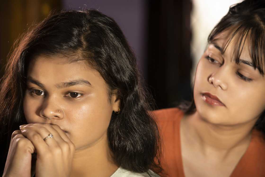 Friends talking Friends talking