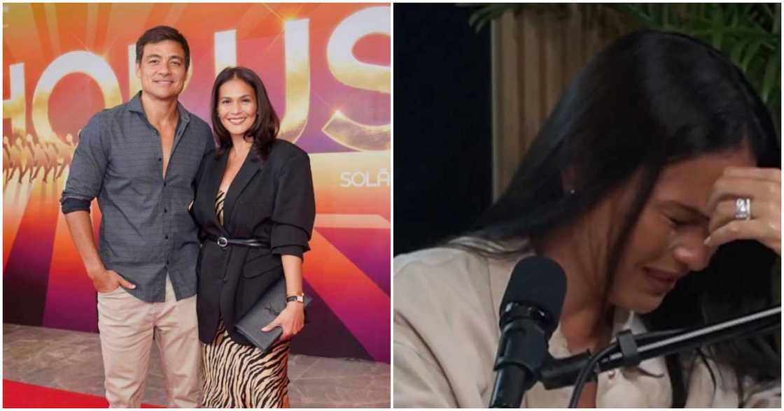 Mister ni Iza Calzado, nagulat nang biglang umiyak ang aktres sa podcast nila