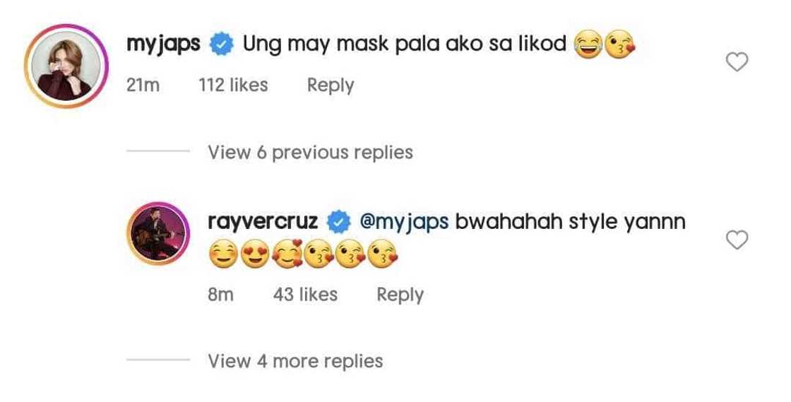Netizens, naaliw sa itinagong face mask ni Julie Anne San Jose sa kanyang OOTD Netizens, naaliw sa itinagong face mask ni Julie Anne San Jose sa kanyang OOTD