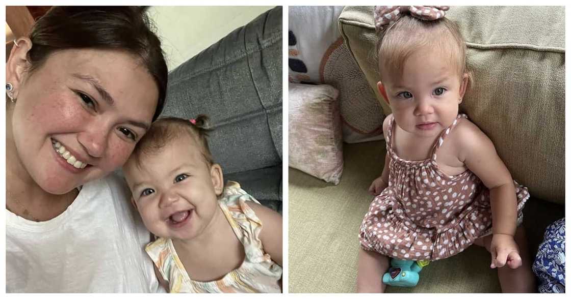 Angelica Panganiban, ipinakita ang ilang tagpo sa ika-10 months ni Amila Sabine Angelica Panganiban, ipinakita ang ilang tagpo sa ika-10 months ni Amila Sabine