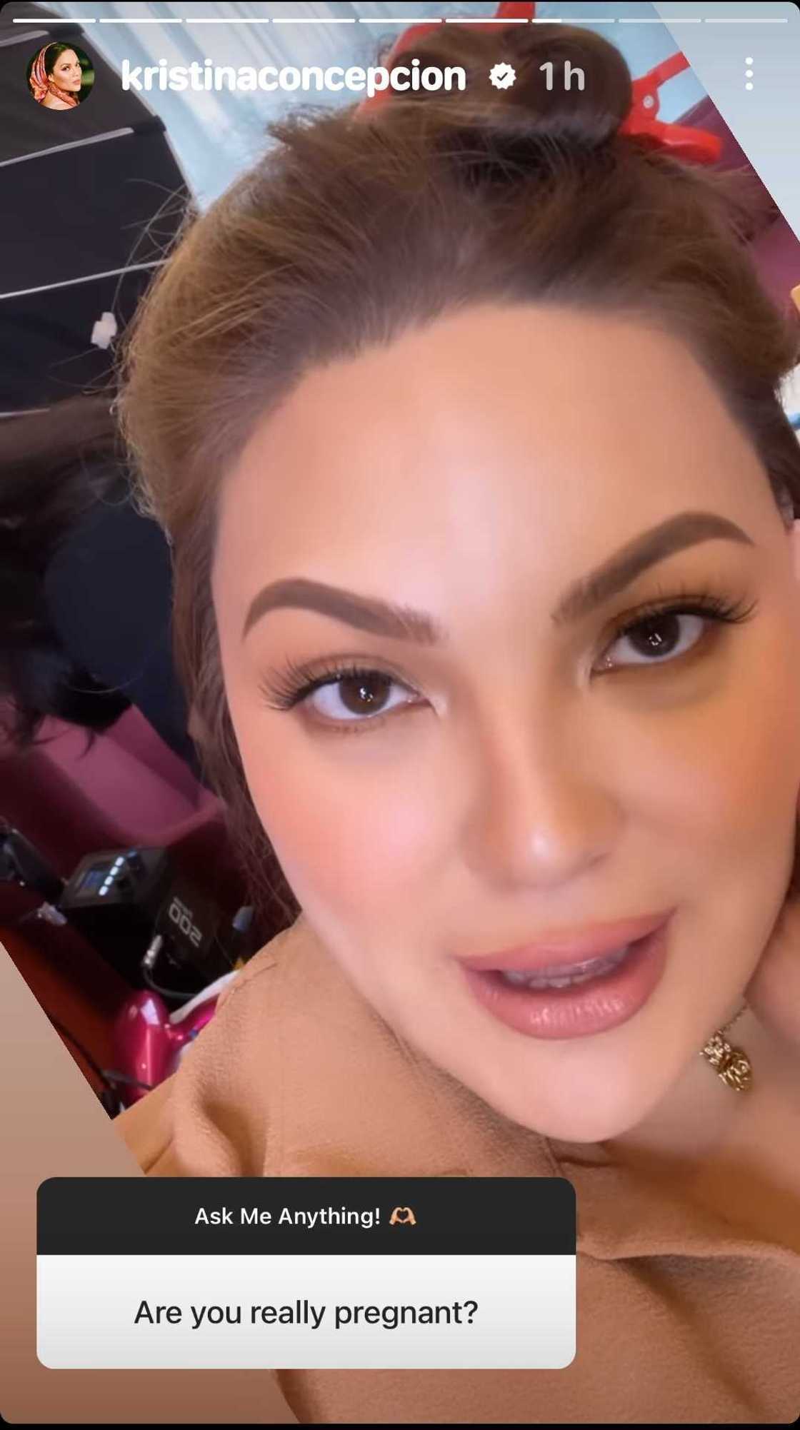 KC Concepcion, pinabulaanang buntis siya: “Guys, old news na 'yan” KC Concepcion, pinabulaanang buntis siya: “Guys, old news na 'yan”