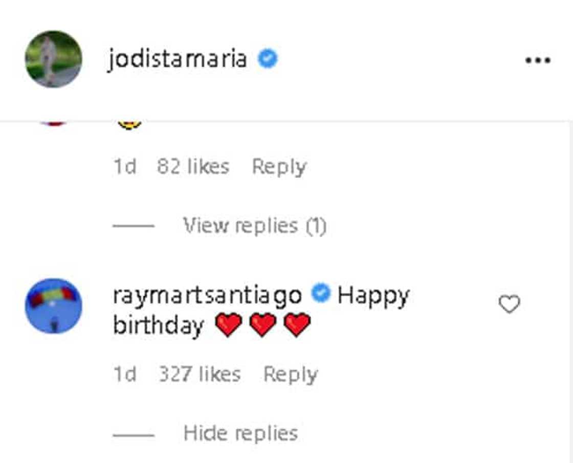 Raymart Santiago sends sweet birthday greeting to Jodi Sta. Maria Raymart Santiago sends sweet birthday greeting to Jodi Sta. Maria