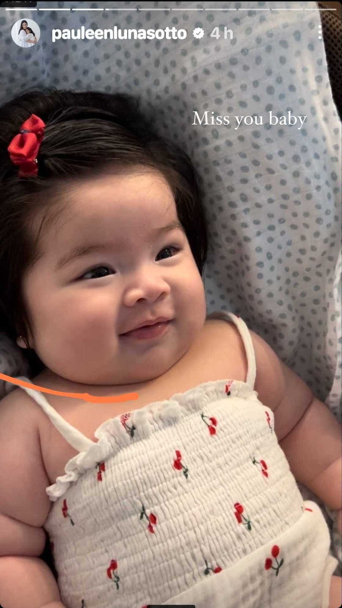 Pauleen Luna shares heartwarming video call moment with Baby Mochi