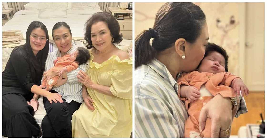 Sharon Cuneta hangs out with the Sotto family; meets Baby Mochi Sharon Cuneta hangs out with the Sotto family; meets Baby Mochi