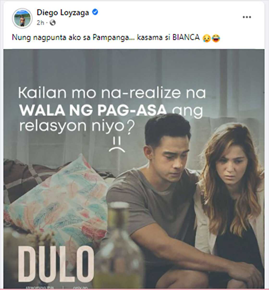 Diego Loyzaga, hindi nagpatinag sa mga binunyag ni Xian Gaza