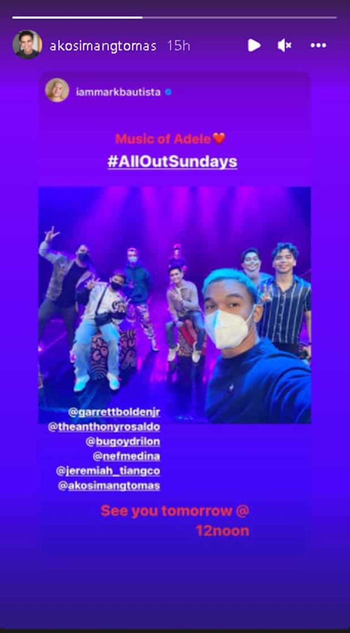 Tom Rodriguez, patuloy ang pag-promote ng "All Out Sundays" sa gitna ng isyu kay Carla Abellana Tom Rodriguez, patuloy ang pag-promote ng "All Out Sundays" sa gitna ng isyu kay Carla Abellana