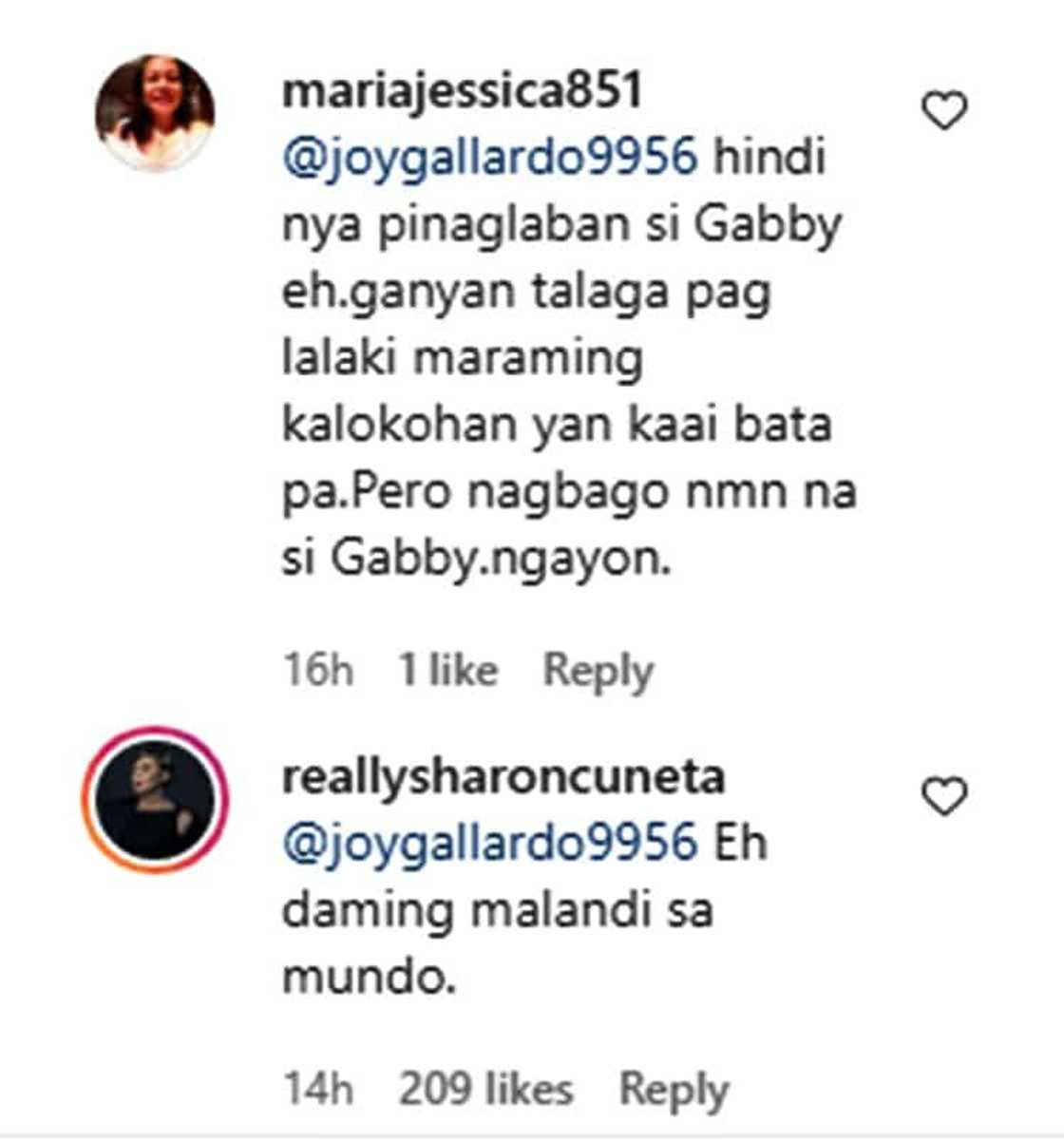 Sharon Cuneta calls out "malandi" as cause behind separation with Gabby Concepcion Sharon Cuneta calls out "malandi" as cause behind separation with Gabby Concepcion