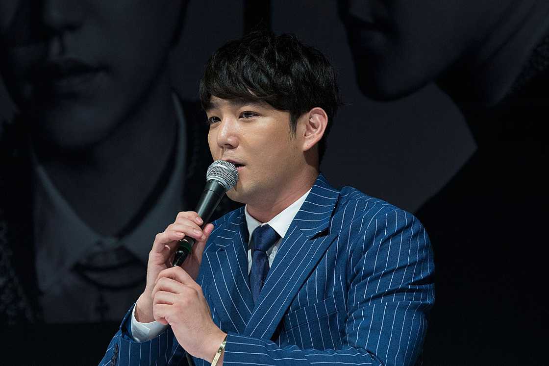 Kangin of South Korean boy band Super Junior