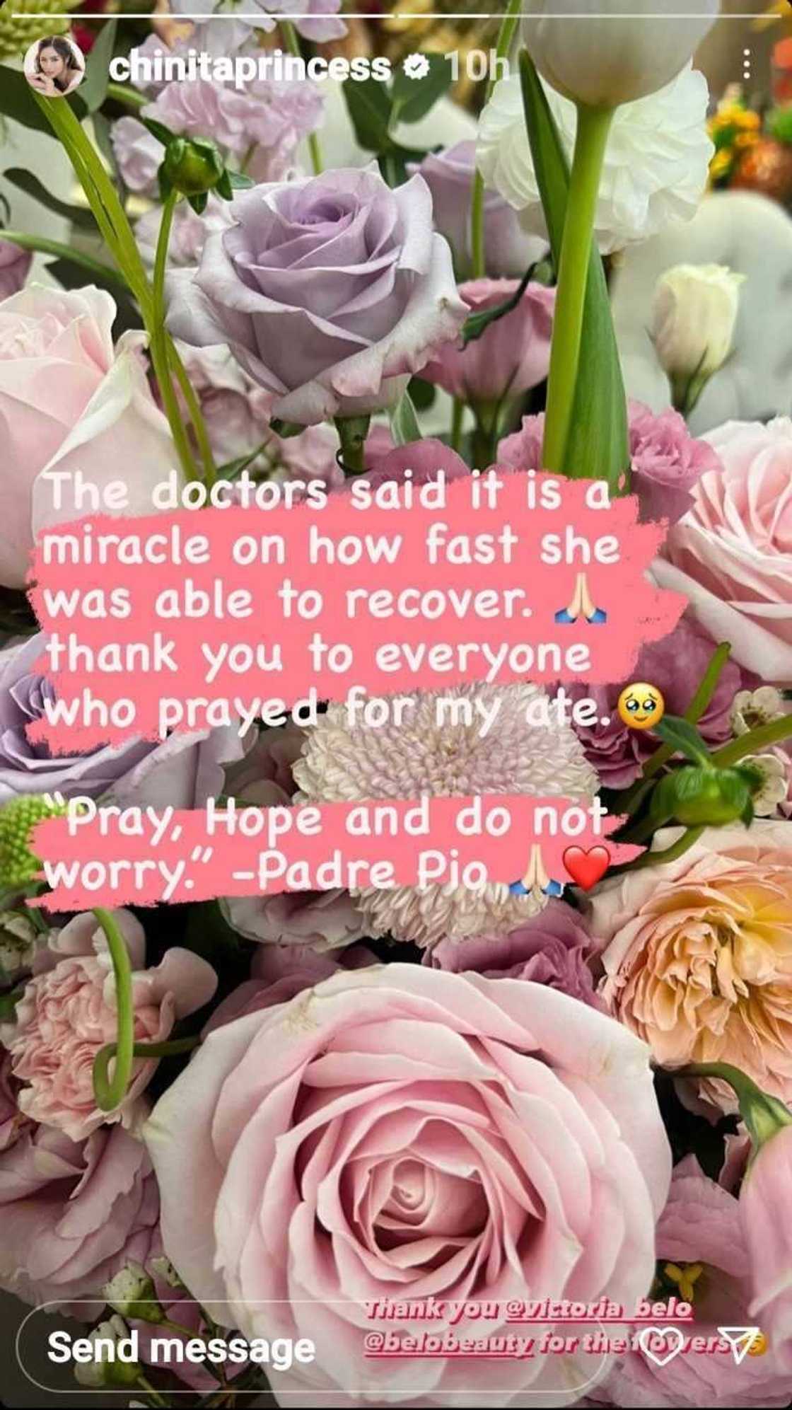 Kim Chiu, ibinahaging nagkamalay na ang kapatid na si Lakam: “doctors said it is a miracle” Kim Chiu, ibinahaging nagkamalay na ang kapatid na si Lakam: “doctors said it is a miracle”