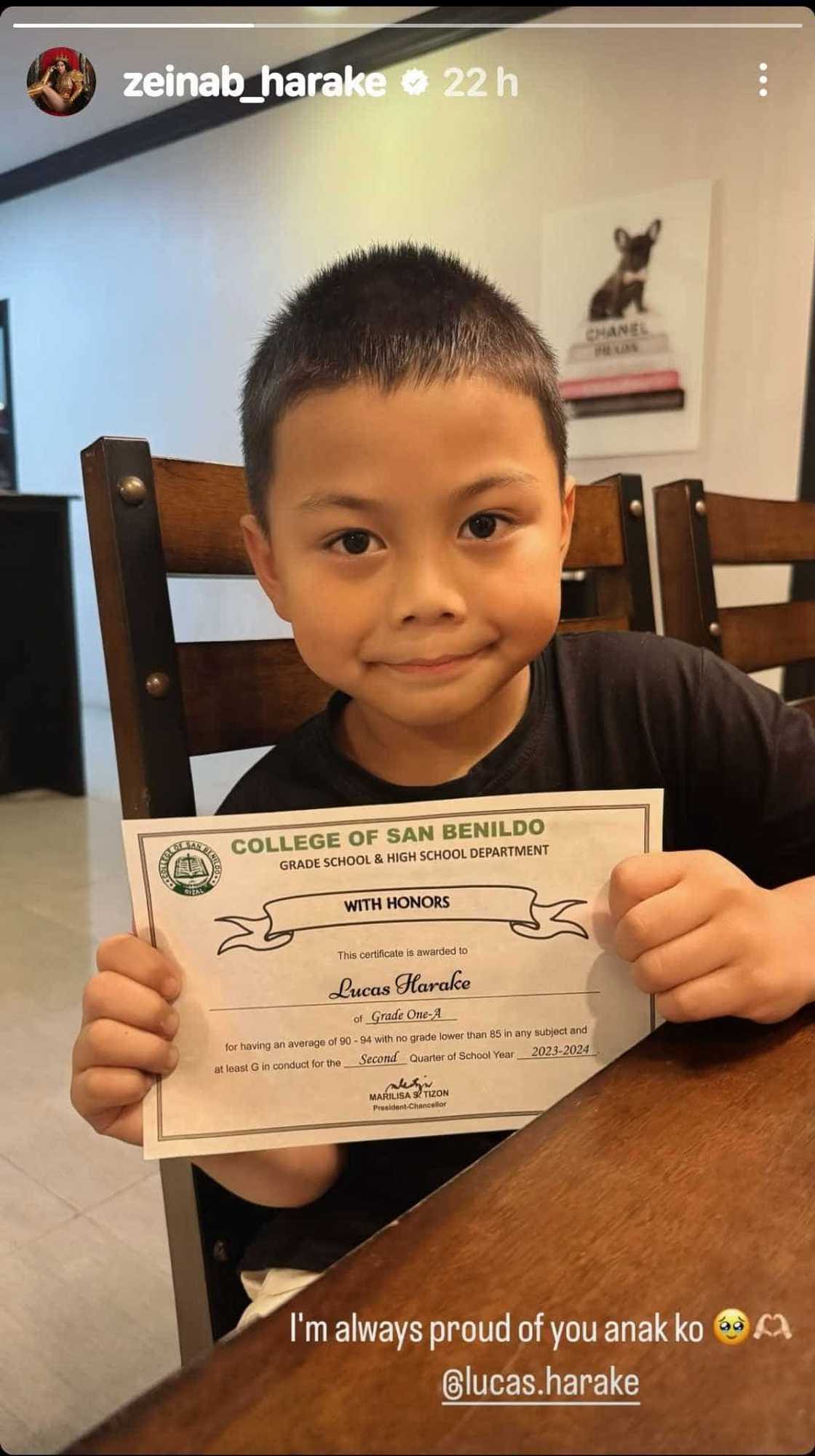 Zeinab Harake at Ray Parks, proud dahil sa achievement ni Lucas Harake Zeinab Harake at Ray Parks, proud dahil sa achievement ni Lucas Harake
