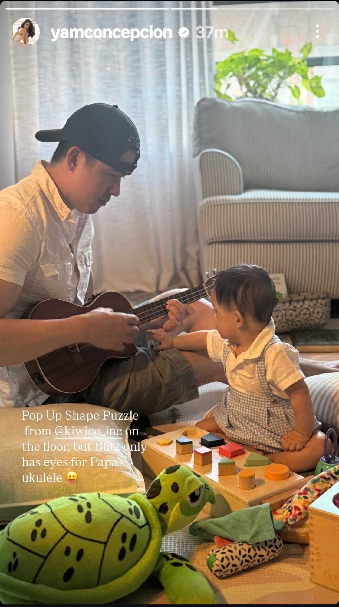 Yam Concepcion shares husband, son's heartwarming moment